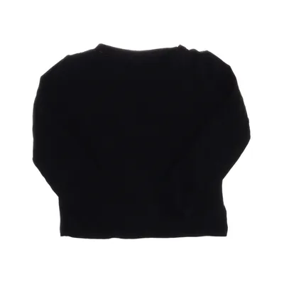 Langarmshirt (Schwarz) von H&M Baumwolle, Elasthan