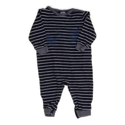 Barboteuse (Bleu, Blanc) de Petit Bateau Coton, Élasthane