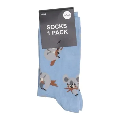 Chaussettes (Bleu, Multicolore) de Socks Coton, Élasthane, Polyamide, Polyester