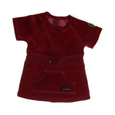 Klänning (Röd) från Villervalla Bomull, Polyester