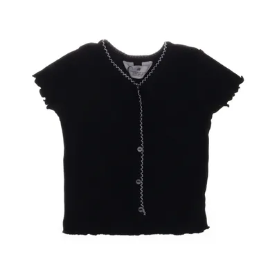 Top (Black) from H&M Cotton, Elastane
