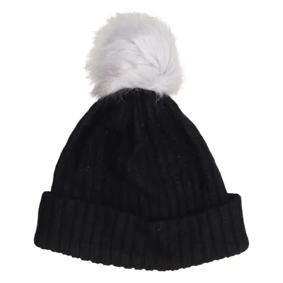 Bobble hat (Black) from Husky Merino wool
