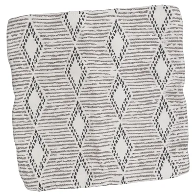 Sierkussensloop (Wit, Grijs) van H&M Katoen, Polyester