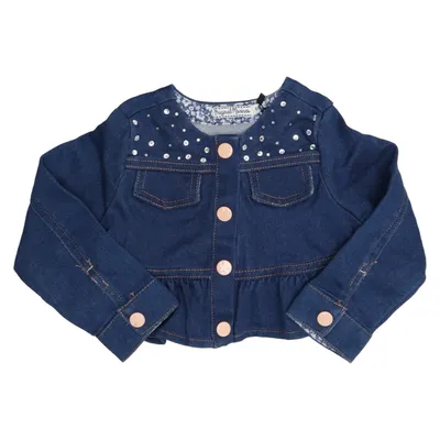 Denim jacket (Blue) from Original Marines Cotton, Elastane, Polyester