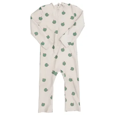 Sparkedragt (Beige, Grøn) fra Kuling Elastan, Polyester