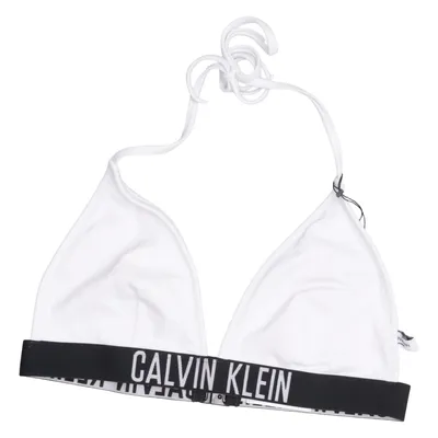 Haut de bikini (Blanc, Noir) de Calvin Klein Swimwear Élasthane, Polyamide