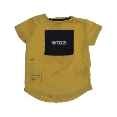 T-shirt (Jaune, Noir) de Oxo Coton