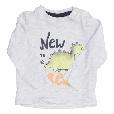 Long sleeve T-shirt (Gray, Multicolored) from Dopo Dopo Newborn Cotton, Viscose