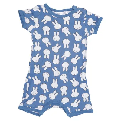 Barboteuse (Bleu, Blanc) de Miffy Coton biologique