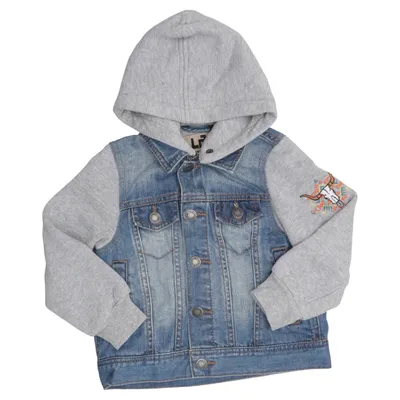 Denim jacket (Blue, Gray) from LDB Industries Cotton, Polyester