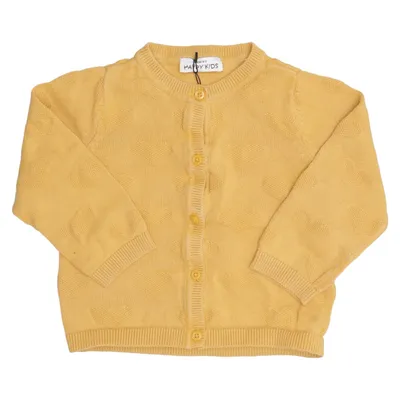 Cardigan (Gul) fra Happy Kids by Tchibo Økologisk bomuld