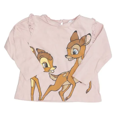 Langærmet t-shirt (Pink) fra Zara Baby Bomuld