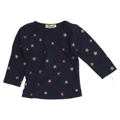 Lange mouwen shirt (Blauw) van Catpapa Katoen