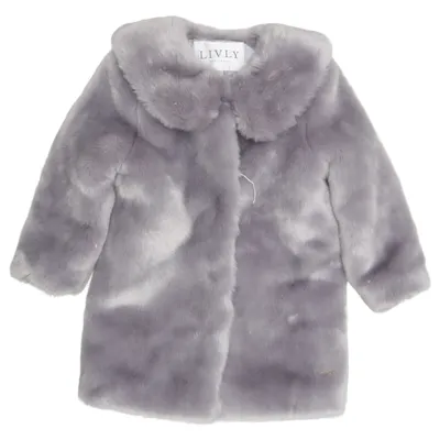 Manteau (Gris) de Livly Acrylique, Polyester