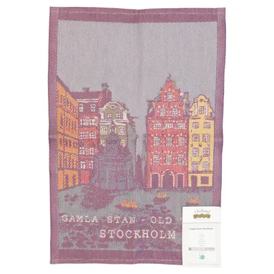 Kitchen towel (Gamla Stan, Stockholm) from Ekelund Cotton