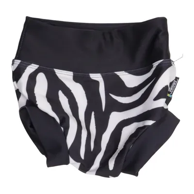 Zwembroek (Zwart, Wit) van Swimpy Elastaan, Nylon, Polyester