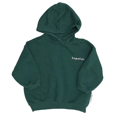 Capuchon sweater (Groen) van Minories Katoen, Polyester