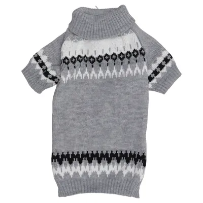 Vêtements pour chien (Gris, Blanc, Noir) de Little & Bigger Acrylique