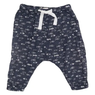Pyjamasbyxor (Blå, Vit) från Newbie by KappAhl Bomull