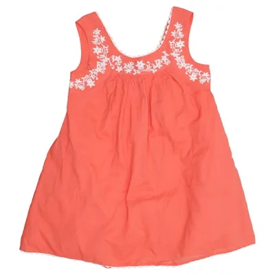 Jurk (Rood, Wit) van Savannah Katoen, Polyester
