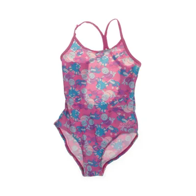 Baddräkt (Rosa) från Zoggs Elastan, Polyamid