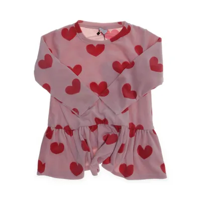 Jurk (Roze) van Lindex Kids Polyester, Elastaan