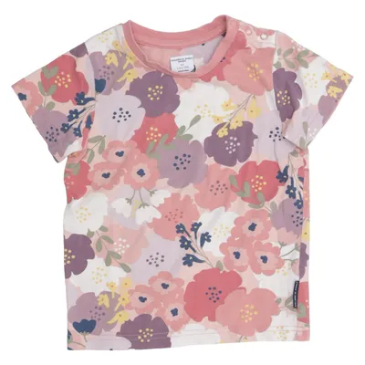 T-shirt (Rose, Multicolore) de Polarn O. Pyret Élasthane, Coton biologique