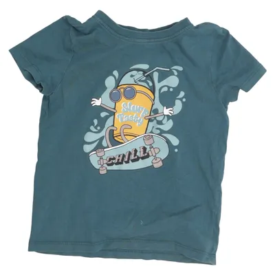 T-shirt (Blue, Multicolored) from D.M.D by Denim Day Cotton