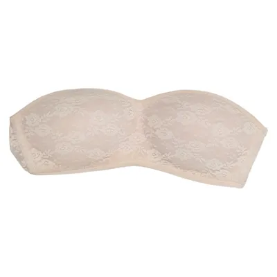 Bandeau bra (Beige) from Pink Victoria's Secret Elastane, Polyamide