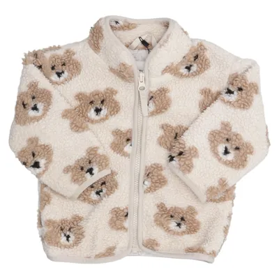 Fleecejacke (Beige, Braun) von Rikiki Polyamid, Polyester