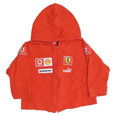 Capuchon sweater (Rood) van Puma x Ferrari Katoen