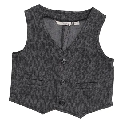 Suit vest (Gray) from MyWear Kids Elastane, Polyester, Viscose