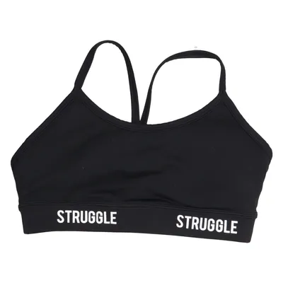 Sports bra (Black) from Struggle Sportwear Elastane, Polyester
