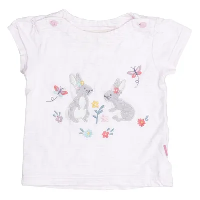T-shirt (Pink, White, Multicolored) from Jojo Maman Bébé Cotton