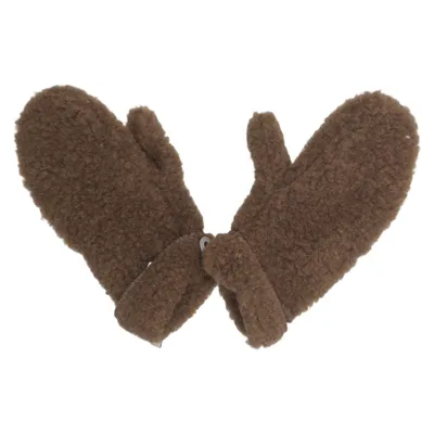 Moufles (Marron) de Alwero Laine