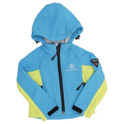 Softshell jacket (Blue, Yellow) from Coast Guard Elastane, Polyester