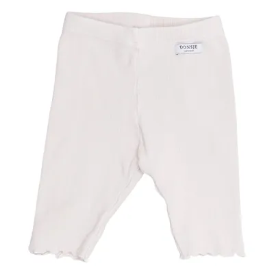 Leggings (Beige) van Donsje Elastaan, Organisch katoen