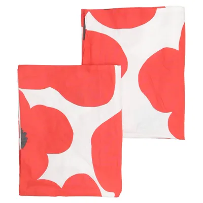 Taie d'oreiller (Rouge, Blanc) de Jotex Coton