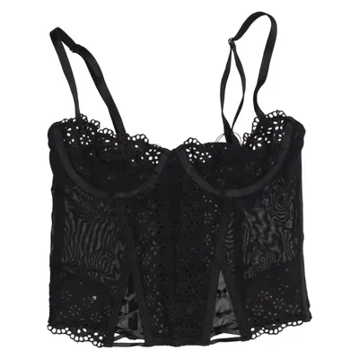 Bustier (Sort) fra ASOS Design Bomuld, Elastan, Polyamid, Polyester