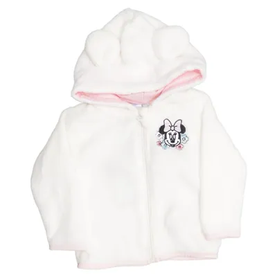 Hættetrøje (Hvid, Pink) fra Disney Baby Polyester
