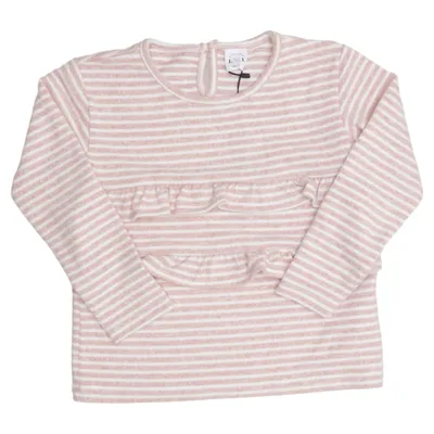 Sweater (Pink, White) from Luca & Lola Elastane, Polyester, Viscose