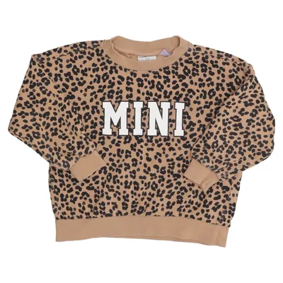 Collegetröja (Brun, Svart) från Mini Gina Tricot Bomull