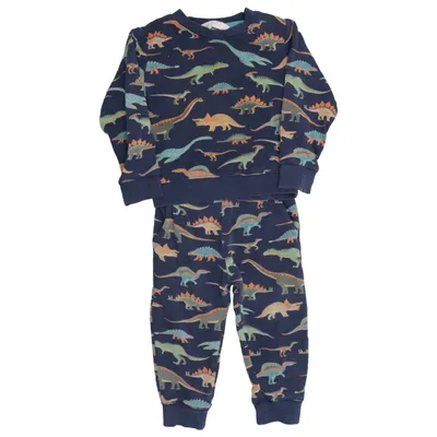 Loungewear (Blå, Flerfarvet) fra H&M Bomuld, Elastan, Polyester