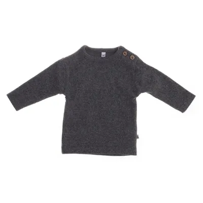 Langærmet t-shirt (Grå) fra Zeeman Elastan, Polyester