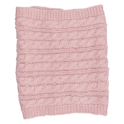 Neck warmer (Pink) from H&M Acrylic, Polyester