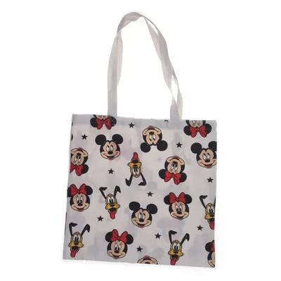 Canvas tas (Wit, Meerkleurig) van Disney Katoen, Polyester, Viscose