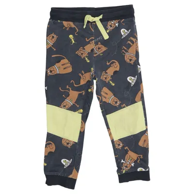 Sweatpants (Sort, Flerfarvet) fra Scooby-Doo Bomuld, Elastan