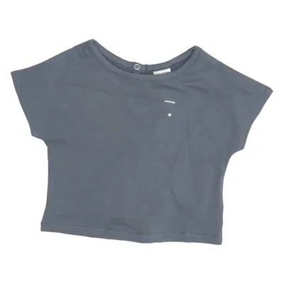 T-shirt (Bleu) de Gray Label Élasthane, Coton biologique