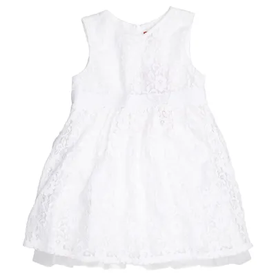 Flower girl dress (White) from s.Oliver Elastane, Polyamide