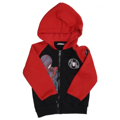 Capuchon sweater (Rood, Zwart) van Marvel Spiderman Polyester